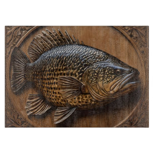Planche À Découper Impression textuelle 3D Australian Murray Cod,