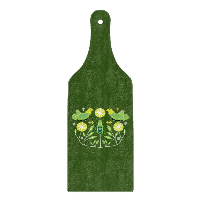 Planche À Découper Imprimantes d'art populaire scandinave | Fleece de (Devant)
