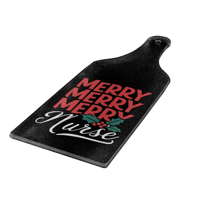 Planche À Découper Infirmière Noël Joyeuse Infirmière Cadeaux de soin (Coin)