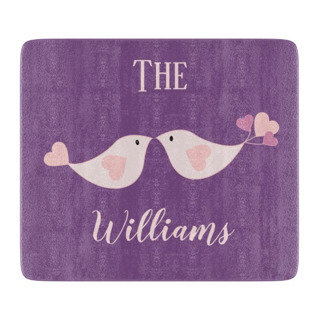 Planche À Découper Inséparables décoratifs (Devant)