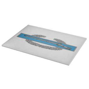 Planche À Découper Insigne de l'Infanteur de combat CIB Armée Vétéran