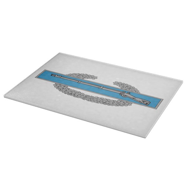 Planche À Découper Insigne de l'Infanteur de combat CIB Armée Vétéran (Coin)