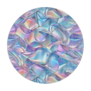 Planche À Découper Iridescent Métallisé 6 Géométrique
