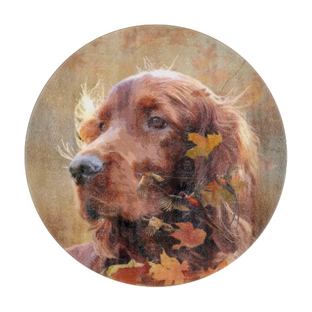 Planche À Découper Irish Red Setter, Irish Setter (Devant)