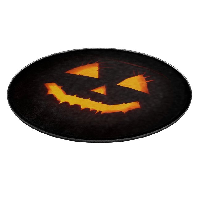 Planche À Découper Jack-o'-lantern éclairé (Coin)
