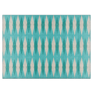 Planche À Découper Jacquard moderne du milieu du siècle Planche à déc