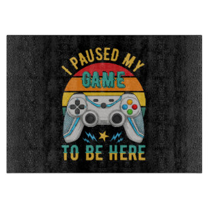 Planche À Découper j'ai suspendu mon jeu