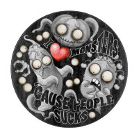 J'aime les monstres parce que les gens aiment les 