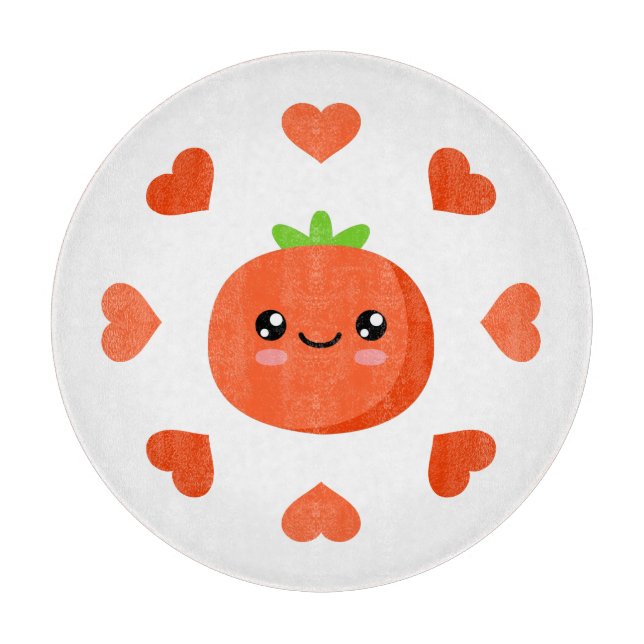 Planche À Découper J'aime les tomates (Devant)