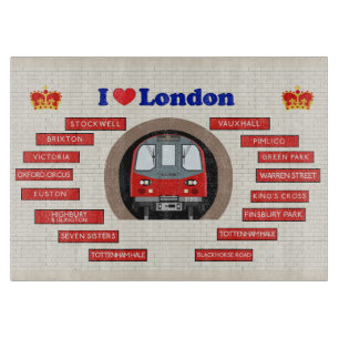 Planche À Découper J'aime Londres