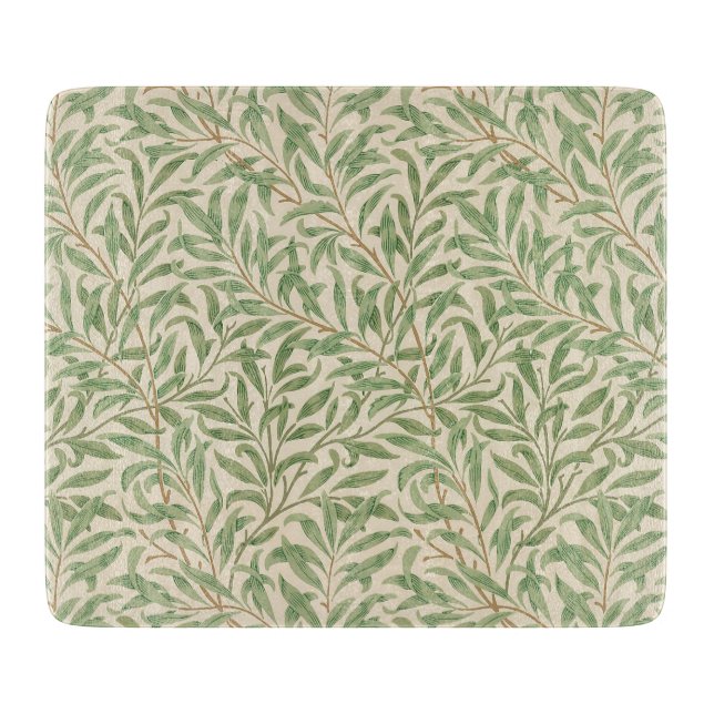 Planche À Découper Jardin aux branches de saule de William Morris Fle (Devant)