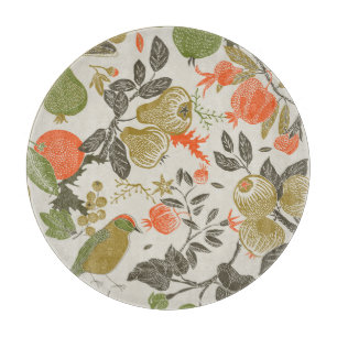 Planche À Découper Jardin aux fruits d'oiseaux : sans couture