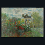 Planche À Découper Jardin des artistes de Monet dans Peinture d'Argen<br><div class="desc">Claude Monet - Le Jardin de l'Artiste à Argenteuil (Un Coin du Jardin avec Dahlias) par Claude Monet,  1873 à la Galerie Nationale d'Art. Une belle scène extérieure du père de l'impressionnisme.</div>