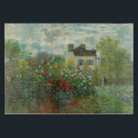 Planche À Découper Jardin des artistes de Monet dans Peinture d'Argen<br><div class="desc">Claude Monet - Le Jardin de l'Artiste à Argenteuil (Un Coin du Jardin avec Dahlias) par Claude Monet,  1873 à la Galerie Nationale d'Art. Une belle scène extérieure du père de l'impressionnisme.</div>