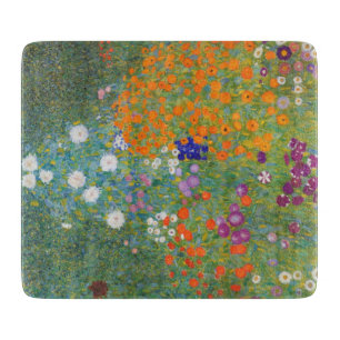 Planche À Découper Jardin des fleurs (par Gustav Klimt)