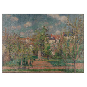 Planche À Découper Jardin en plein soleil, Camille PIssarro, 1876