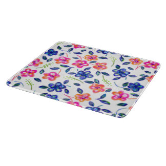 Planche À Découper Jardin fleuri