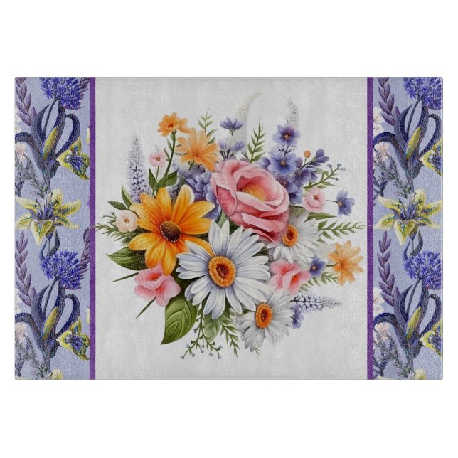 Planche À Découper Jardin Floral Cutting (Devant)