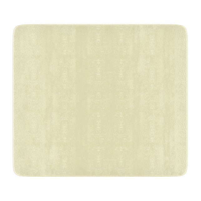 Planche À Découper Jaune Chiffon Couleur Uni (Devant)
