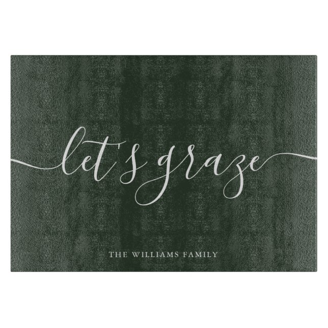 Planche À Découper Javascript Vert foncé Charcuterie Planche à pâtura (Devant)