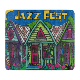 Planche À Découper Jazz Fête Maisons Art