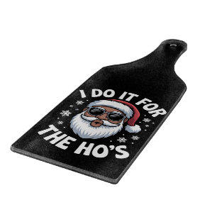 Planche À Découper Je le fais pour les Hos Noël Afro-Américain