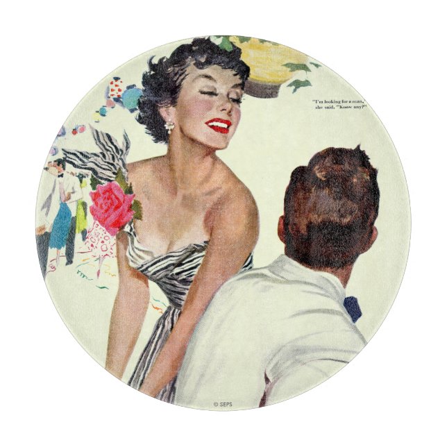 Planche À Découper Je veux un homme 2 (Devant)