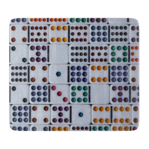 Planche À Découper Jeu de Dominos
