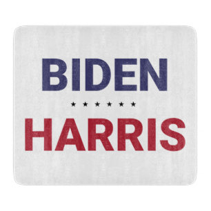 Planche À Découper Joe Biden et Kamala Harris (élection américaine de