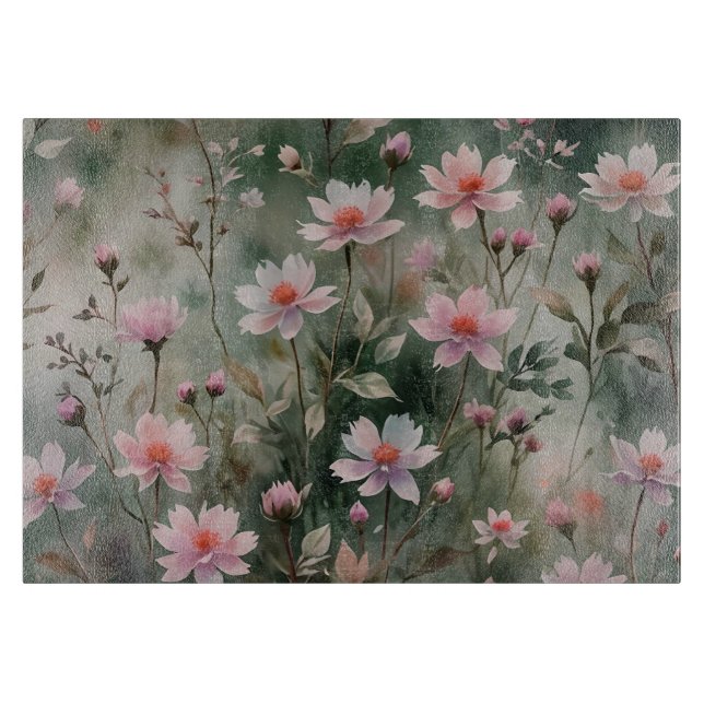 Planche À Découper Joli Fleur sauvage (Devant)