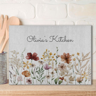 Planche À Découper Joli jardin Fleur sauvage Floral
