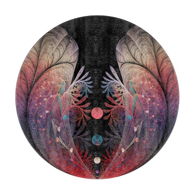 Planche À Découper Jonglage Abstrait Art moderne Imaginaire fractal (Devant)