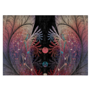 Planche À Découper Jonglage Abstrait Moderne Fantaisie Art Fractal