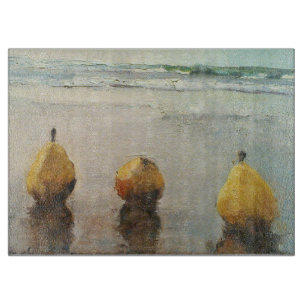 Planche À Découper Jour de poires au conseil de cuisine de plage