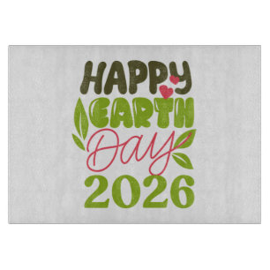Planche À Découper Joyeuse Journée de la Terre 2026