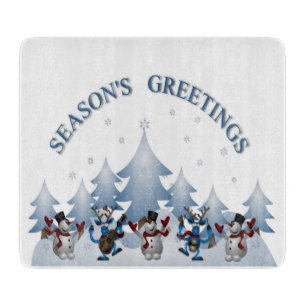 PLANCHE À DÉCOUPER JOYEUSES FÊTES