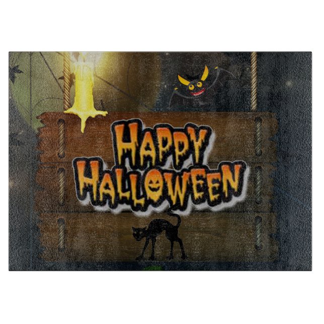 Planche À Découper Joyeux Halloween (Devant)