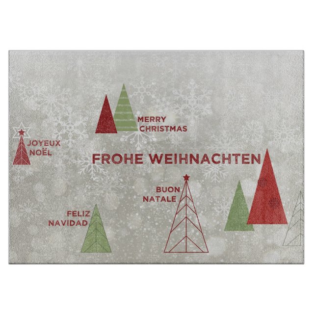 Planche À Découper Joyeux Noël (Devant)