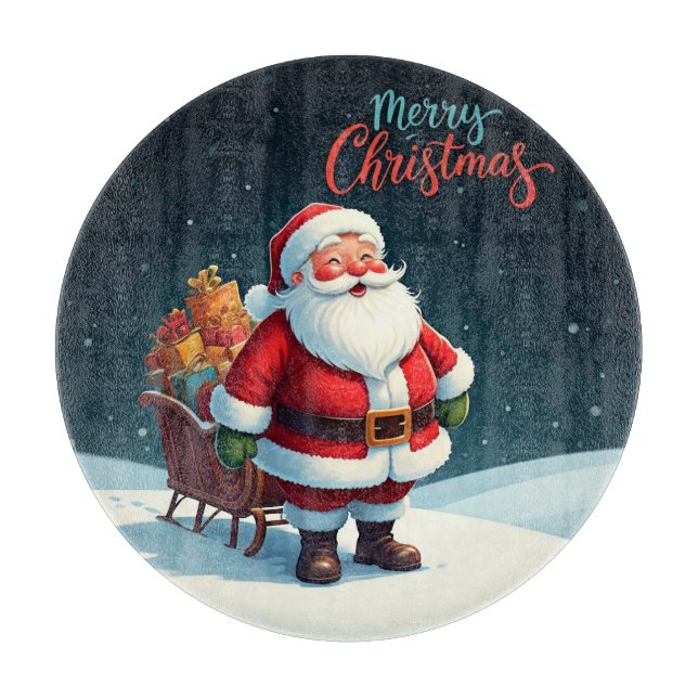 Planche À Découper Joyeux Noël (Devant)