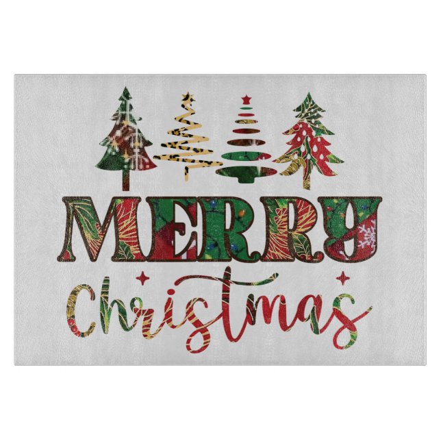 Planche À Découper Joyeux Noël (Devant)
