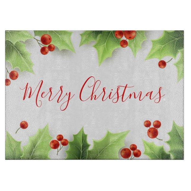 Planche À Découper Joyeux Noël (Devant)
