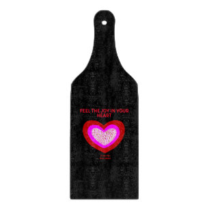 Planche À Découper Joyful Heart Glass Cutboard