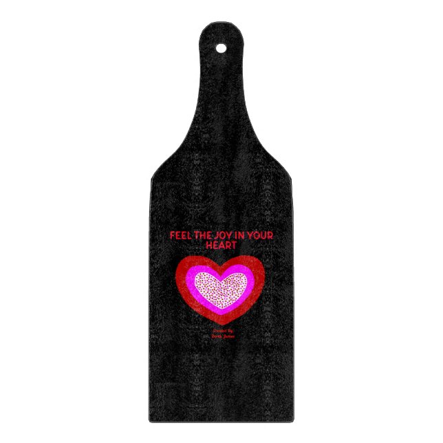 Planche À Découper Joyful Heart Glass Cutboard (Devant)