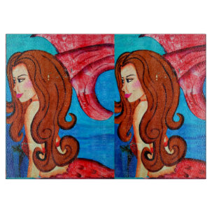 planche à découper jumelle de sirènes de roux