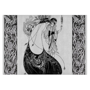 Planche À Découper Jupe Peacock Beardsley Art Nouveau