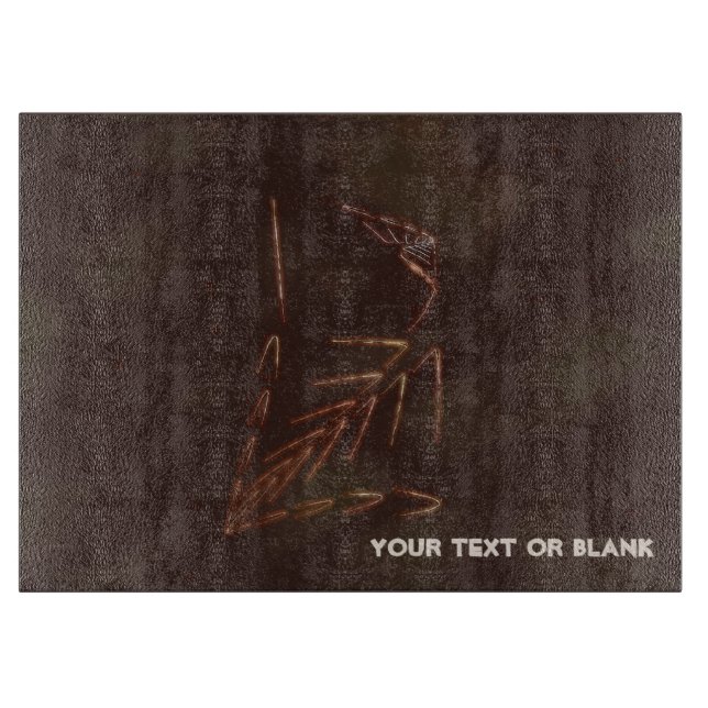 Planche À Découper Jurassic fossile (Devant)