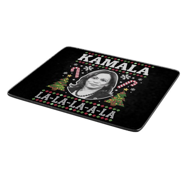 Planche À Découper Kamala Harris 2024 Noël Virgule La Xmas (Coin)
