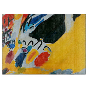Planche À Découper Kandinski Impression III Concert Peinture Abstrait