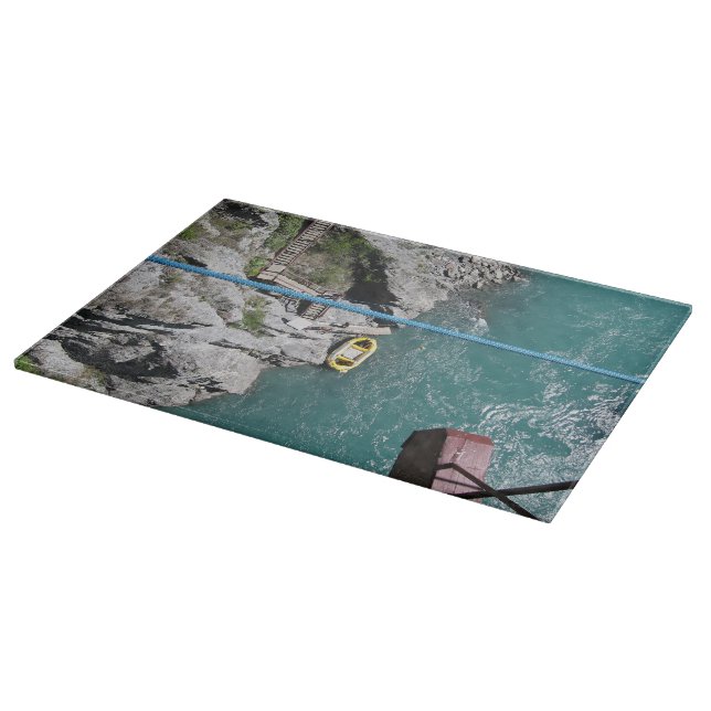 Planche À Découper Kawarau Bridge Bungy POV, Queenstown, Nouvelle-Zél (Coin)