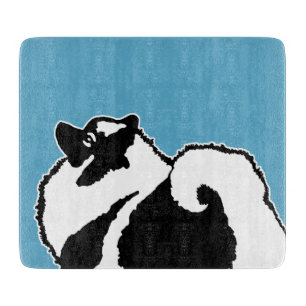 Planche À Découper Keeshond Graphics - Cute Original Chig Art